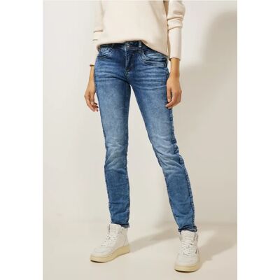 Street One Mittelblaue Casual Fit Jeans - Blau - Damen Street One Mittelblaue Casual Fit Jeans - Blau - Damen
