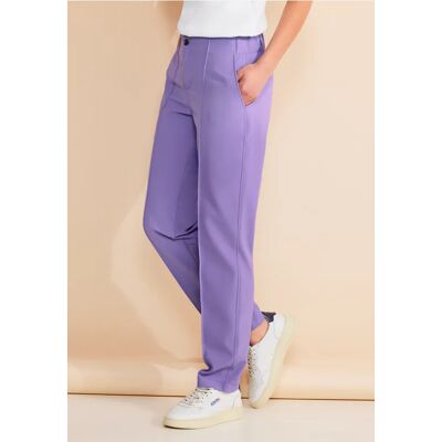 Street One Casual Fit Hose - Lila - Damen Street One Casual Fit Hose - Lila - Damen