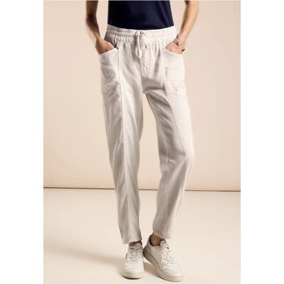 Street One Bequeme Lyocell Jeans - Beige - Damen Street One Bequeme Lyocell Jeans - Beige - Damen