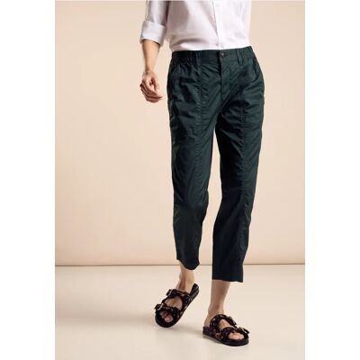 Street One 7/8 Hose im Loose Fit - Grün - Damen Street One 7/8 Hose im Loose Fit - Grün - Damen