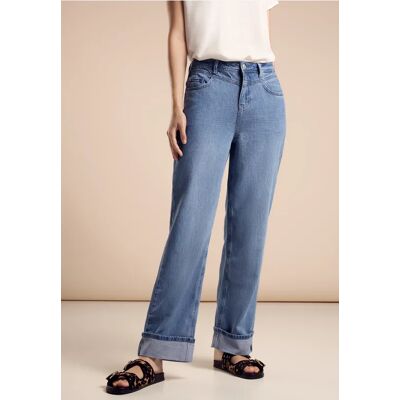 Street One Straight Leg Jeans - Blau - Damen Street One Straight Leg Jeans - Blau - Damen