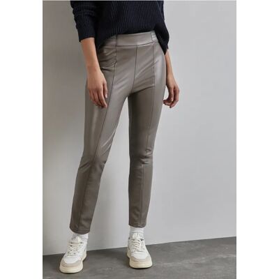 Street One Beschichtete Hose - Braun - Damen Street One Beschichtete Hose - Braun - Damen