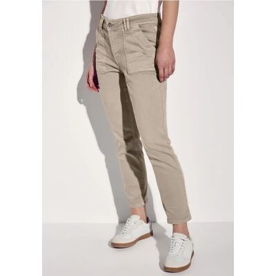 Street One Jeans im Cargo-Look - Beige - Damen Street One Jeans im Cargo-Look - Beige - Damen
