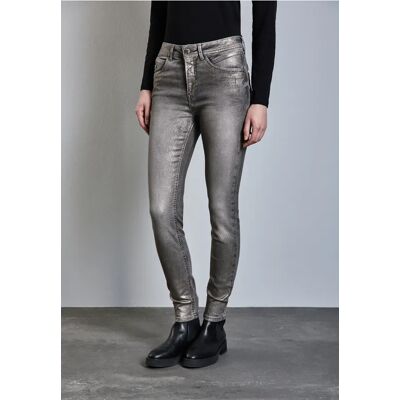 Street One Beschichtete Jeans - Grau - Damen Street One Beschichtete Jeans - Grau - Damen