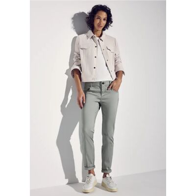Street One Hose im Casual Fit - Grün - Damen Street One Hose im Casual Fit - Grün - Damen