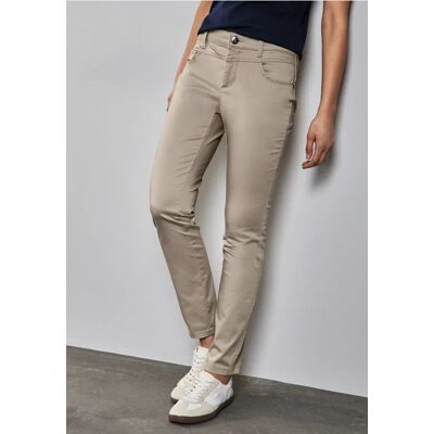 Street One Hose im Casual Fit - Grau - Damen Street One Hose im Casual Fit - Grau - Damen