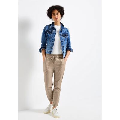 Street One Hose im Loose Fit - Beige - Damen Street One Hose im Loose Fit - Beige - Damen