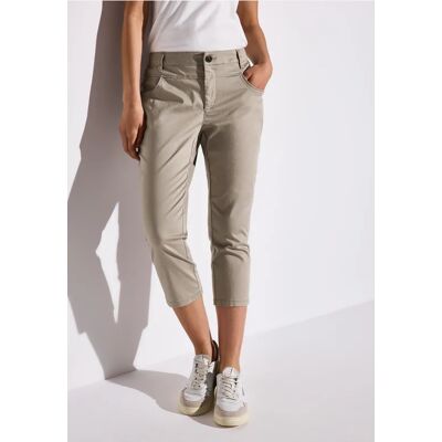 Street One Satin 3/4-Hose - Grau - Damen Street One Satin 3/4-Hose - Grau - Damen