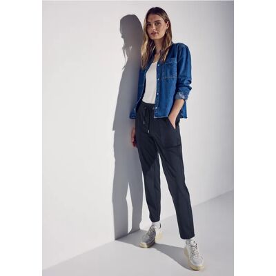 Street One Loose Fit Hose - Blau - Damen Street One Loose Fit Hose - Blau - Damen