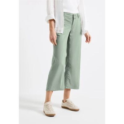 Street One Wide Leg Jeans - Grün - Damen Street One Wide Leg Jeans - Grün - Damen