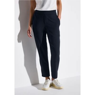 Street One Jersey-Hose im Loose Fit - Blau - Damen Street One Jersey-Hose im Loose Fit - Blau - Damen