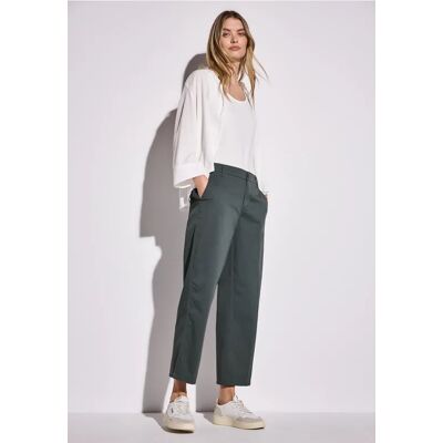 Street One Straight Leg Chino - Grün - Damen Street One Straight Leg Chino - Grün - Damen