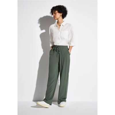 Street One Wide Leg Hose - Grün - Damen Street One Wide Leg Hose - Grün - Damen