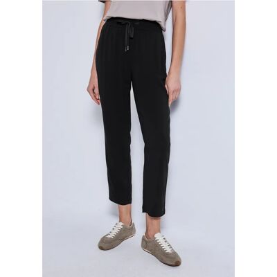 Street One Loose Fit Hose - Schwarz - Damen Street One Loose Fit Hose - Schwarz - Damen