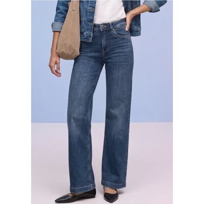 Street One Wide Leg Jeans - Blau - Damen Street One Wide Leg Jeans - Blau - Damen