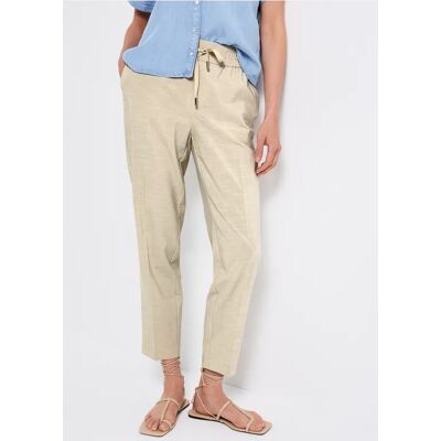 Street One Melange-Look Hose - Beige - Damen Street One Melange-Look Hose - Beige - Damen