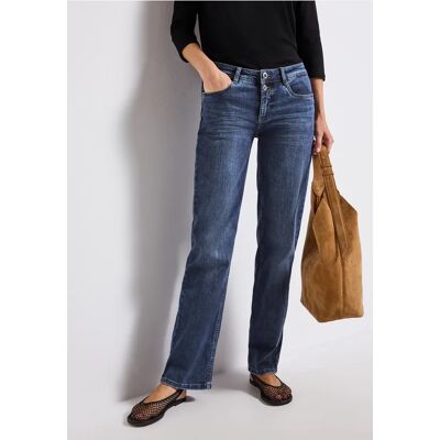 Street One Straight Leg Jeans - Blau - Damen Street One Straight Leg Jeans - Blau - Damen