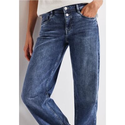 Street One Straight Leg Jeans - Blau - Damen Street One Straight Leg Jeans - Blau - Damen
