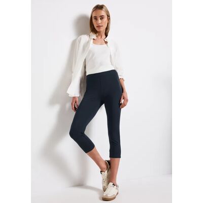 Street One Basic 3/4 Leggings - Blau - Damen Street One Basic 3/4 Leggings - Blau - Damen
