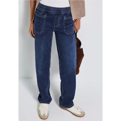 Street One Jeans mit Elastikbund - Blau - Damen Street One Jeans mit Elastikbund - Blau - Damen
