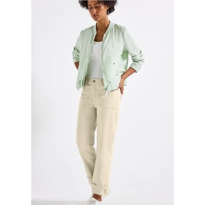 Street One 7/8 Straight Leg Jeans - Beige - Damen Street One 7/8 Straight Leg Jeans - Beige - Damen
