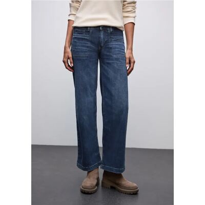 Street One Wide Leg Jeans - Blau - Damen Street One Wide Leg Jeans - Blau - Damen