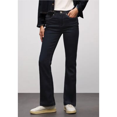 Street One Rinsed Bootcut Jeans - Blau - Damen Street One Rinsed Bootcut Jeans - Blau - Damen