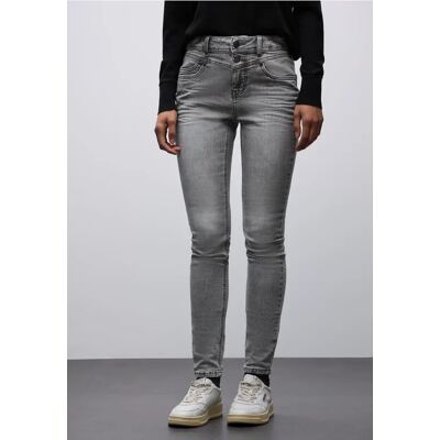 Street One Slim Fit Jeans - Grau - Damen Street One Slim Fit Jeans - Grau - Damen
