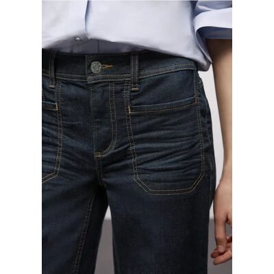 Street One Rinsed Wide Leg Jeans - Blau - Damen Street One Rinsed Wide Leg Jeans - Blau - Damen