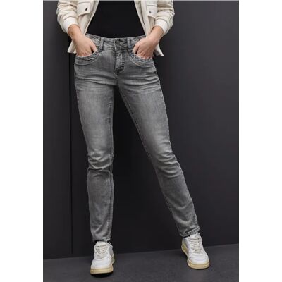Street One Casual Fit Jeans - Grau - Damen Street One Casual Fit Jeans - Grau - Damen