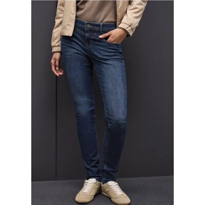 Street One Slim Fit Jeans - Blau - Damen Street One Slim Fit Jeans - Blau - Damen
