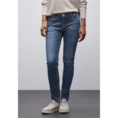 Street One Slim Fit Jeans - Blau - Damen Street One Slim Fit Jeans - Blau - Damen
