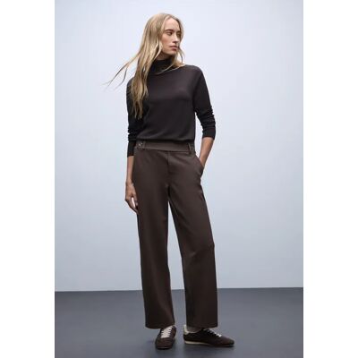 Street One Straight Leg Hose - Braun - Damen Street One Straight Leg Hose - Braun - Damen