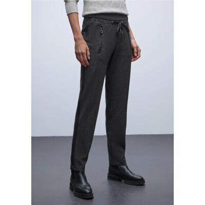 Street One Loose Fit Hose mit Tape - Schwarz - Damen Street One Loose Fit Hose mit Tape - Schwarz - Damen