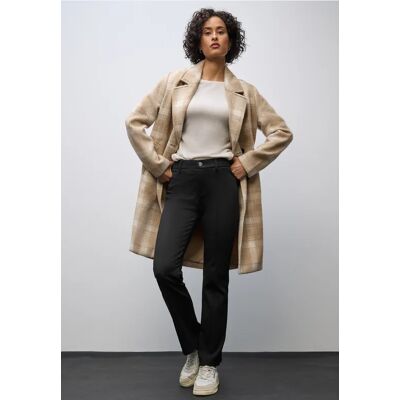 Street One Twill Bootcut Hose - Schwarz - Damen Street One Twill Bootcut Hose - Schwarz - Damen
