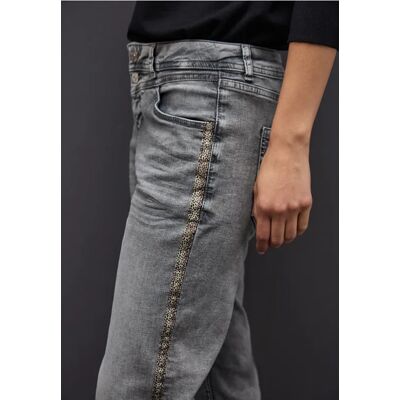 Street One Straight Leg Jeans - Grau - Damen Street One Straight Leg Jeans - Grau - Damen