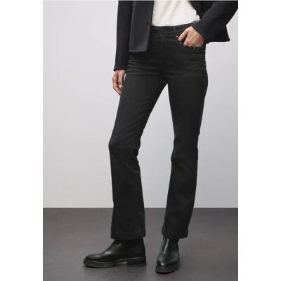 Street One Bootcut Jeans mit Nieten - Schwarz - Damen Street One Bootcut Jeans mit Nieten - Schwarz - Damen