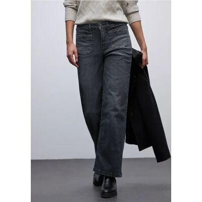 Street One Wide Leg Jeans - Grau - Damen Street One Wide Leg Jeans - Grau - Damen