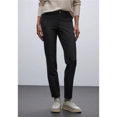 Street One Casual Fit Hose - Schwarz - Damen Street One Casual Fit Hose - Schwarz - Damen
