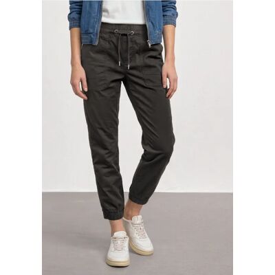 Street One Slim Leg Hose in Papertouch-Qualität - Braun - Damen Street One Slim Leg Hose in Papertouch-Qualität - Braun - Damen