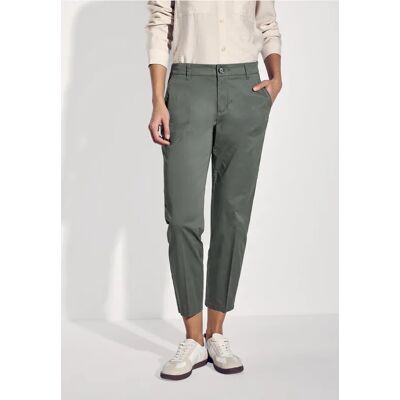 Street One Softe Twill Chino - Grün - Damen Street One Softe Twill Chino - Grün - Damen
