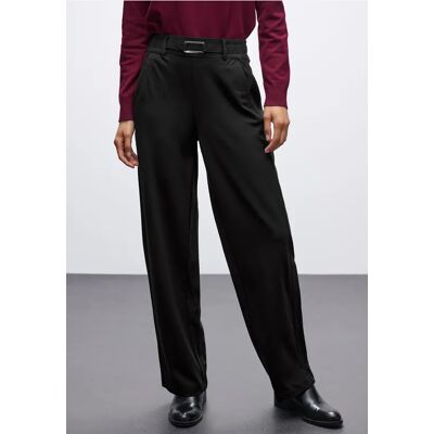 Street One Straight Leg Hose - Schwarz - Damen Street One Straight Leg Hose - Schwarz - Damen