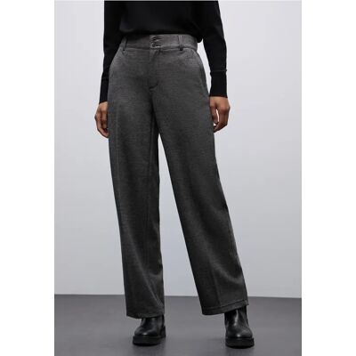 Street One Straight Leg Hose - Schwarz - Damen Street One Straight Leg Hose - Schwarz - Damen