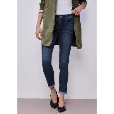 Street One Slim Leg Jeans - Blau - Damen Street One Slim Leg Jeans - Blau - Damen