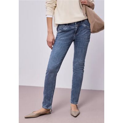 Street One Slim Leg Jeans - Blau - Damen Street One Slim Leg Jeans - Blau - Damen