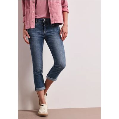 Street One 7/8 Slim Leg Jeans im Casual Fit - Blau - Damen Street One 7/8 Slim Leg Jeans im Casual Fit - Blau - Damen