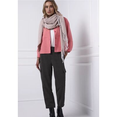 Street One Houndstooth Cargo Hose - Braun - Damen Street One Houndstooth Cargo Hose - Braun - Damen
