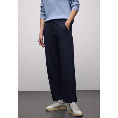 Street One Straight Leg Hose - Blau - Damen Street One Straight Leg Hose - Blau - Damen