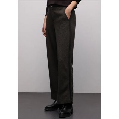 Street One Straight Leg Hose - Schwarz - Damen Street One Straight Leg Hose - Schwarz - Damen