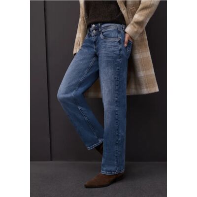 Street One Straight Leg Jeans - Blau - Damen Street One Straight Leg Jeans - Blau - Damen